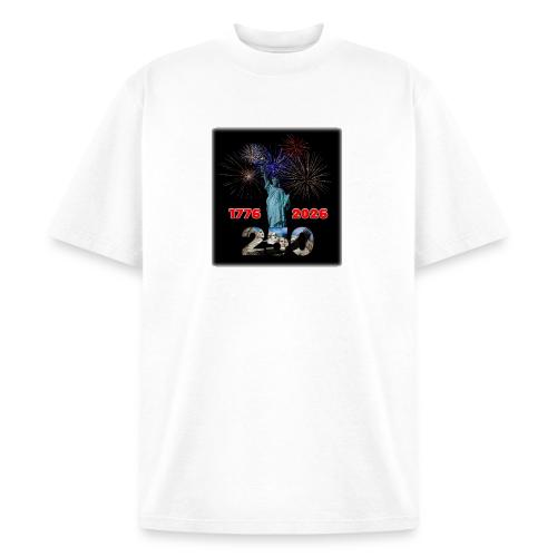 1776 - 2026 - 250 Years USA | Fireworks - Unisex Garment Dyed T-Shirt