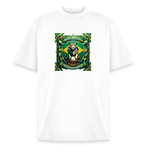 Brazil Jaguar Glory T-Shirt, Flag Pride Badge Gift - Unisex Garment Dyed T-Shirt