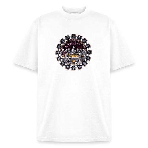 Last Supper Communion T Shirt, Faith Gift - Heavyweight Washed Unisex T-Shirt