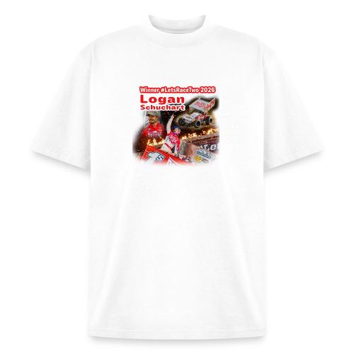Logan Schuchart #LetsRaceTwo Winner - Heavyweight Washed Unisex T-Shirt