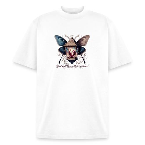 Guiding Light Eternal Flame Lantern Romance Gifts - Heavyweight Washed Unisex T-Shirt