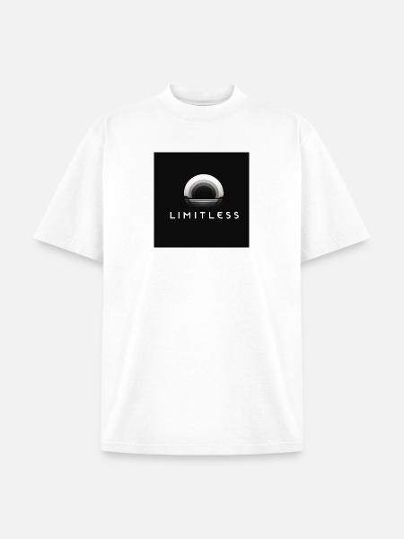 Limitless - Unisex Garment Dyed T-Shirt - white