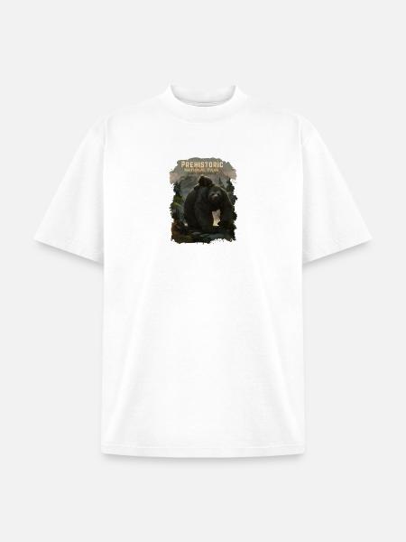 Prehistoric National Park - Giant Sloths - Unisex Garment Dyed T-Shirt - white