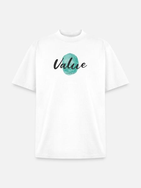 Value Yourself - Unisex Garment Dyed T-Shirt - white