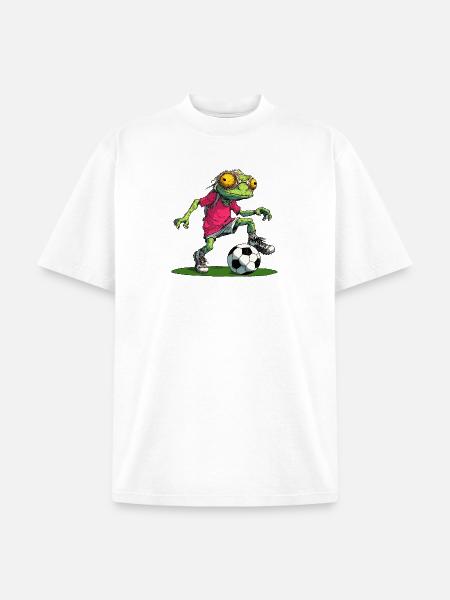 Chameleons Soccer - Unisex Garment Dyed T-Shirt - white
