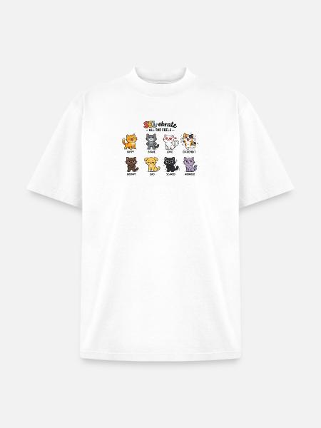 SEL-ebrate All The Feels - Unisex Garment Dyed T-Shirt - white
