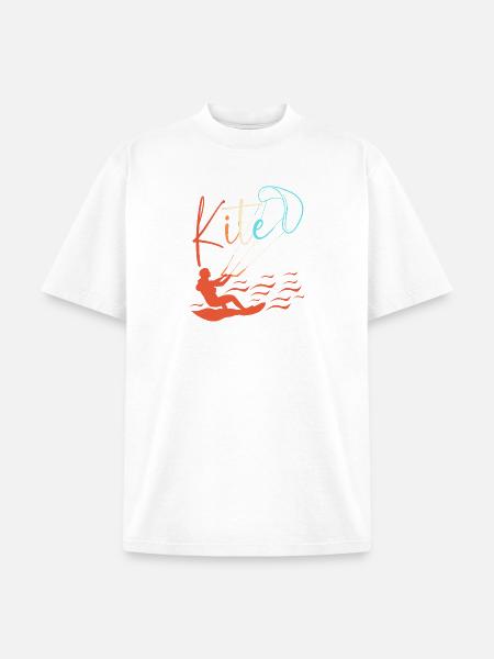 Kitesurfing Kite Water Sports - Unisex Garment Dyed T-Shirt - white