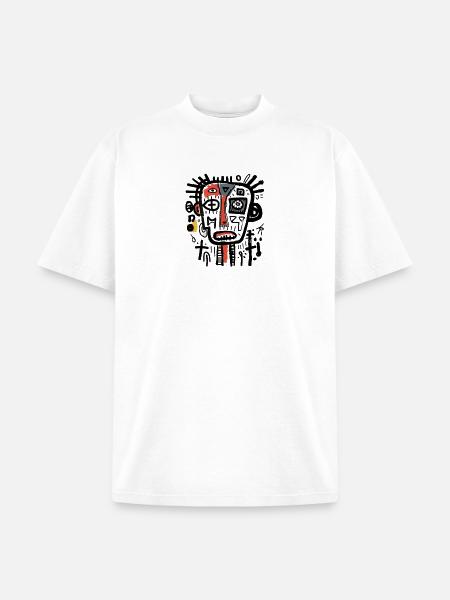 unique character design - Unisex Garment Dyed T-Shirt - white