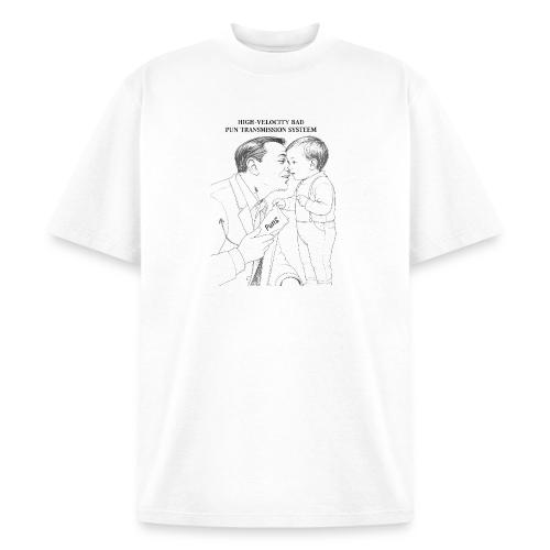 Dad Joke Blueprint T-Shirt - Heavyweight Washed Unisex T-Shirt