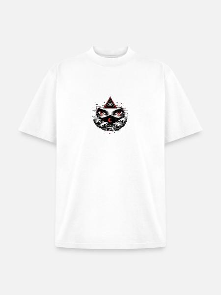 L’Œil du Néant - Unisex Garment Dyed T-Shirt - white
