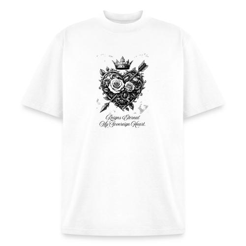 Royal Heart T-Shirt, Mug, & Leggings - Heavyweight Washed Unisex T-Shirt
