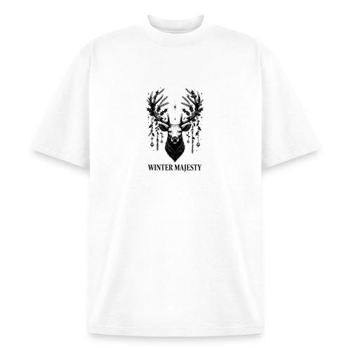 Majestic Reindeer T-Shirt, Poster, & Mug - Heavyweight Washed Unisex T-Shirt
