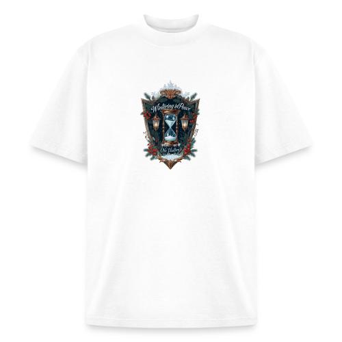 Wintering in Peace (No Visitors) T-Shirt - Heavyweight Washed Unisex T-Shirt