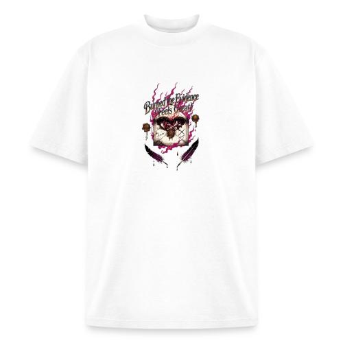 Burned the Evidence Feels Great T-Shirt - Heavyweight Washed Unisex T-Shirt