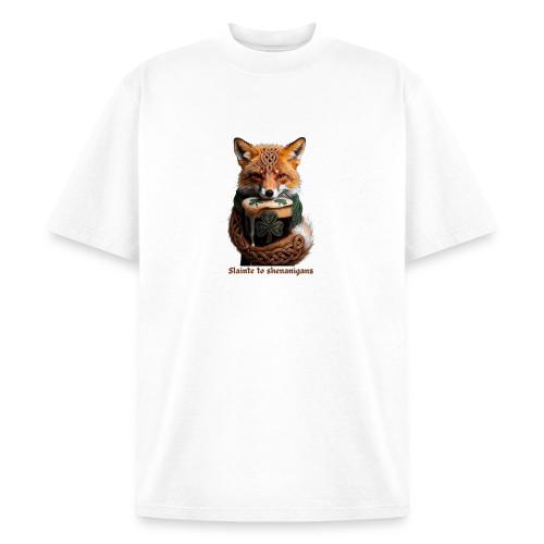 Sly Emerald Fox Toast T-Shirt - Heavyweight Washed Unisex T-Shirt