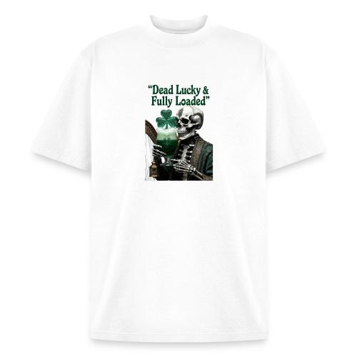 Lucky Skeleton Stout T-Shirt - Unisex Garment Dyed T-Shirt