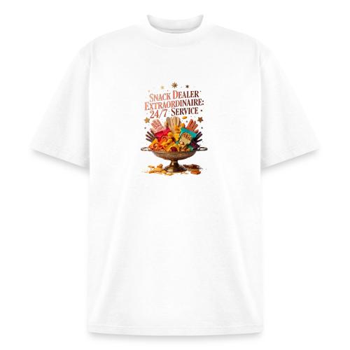 Snack Dealer Extraordinaire Tee, Mum Gift - Heavyweight Washed Unisex T-Shirt