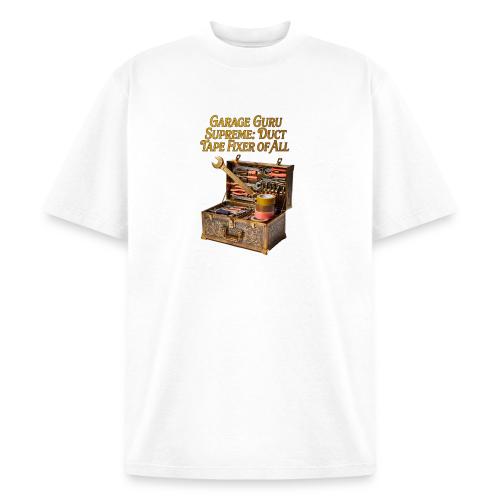 Garage Guru T Shirt - Heavyweight Washed Unisex T-Shirt