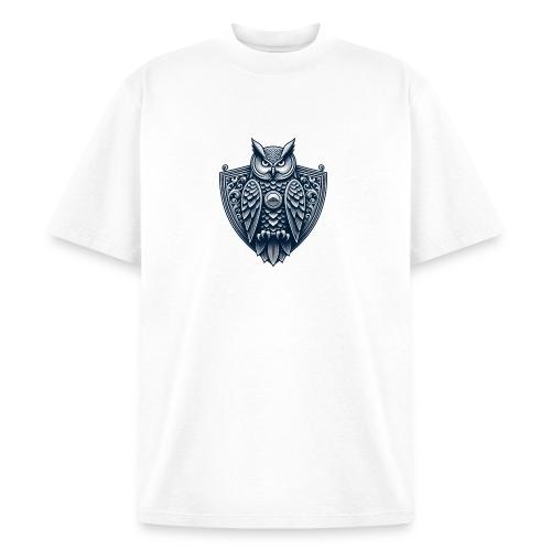Night Watch Owl T Shirt, Sarcastic Dad Gift - Heavyweight Washed Unisex T-Shirt
