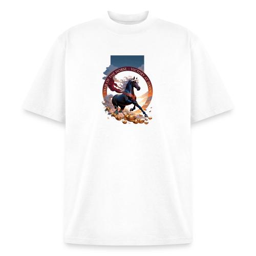 Year of the Horse Dawn T Shirt,Lunar New Year Gift - Heavyweight Washed Unisex T-Shirt