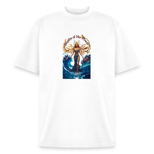 Women’s Day Tidal Sovereign T Shirt, Gift for Wife - Heavyweight Washed Unisex T-Shirt