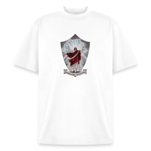 Easter Ascended in Glory T Shirt,Resurrection Gift - Heavyweight Washed Unisex T-Shirt