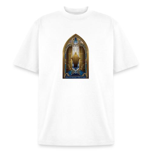 Easter Peace Be With You Locked Doors T Shirt,Gift - Heavyweight Washed Unisex T-Shirt