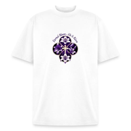 Easter Eternal Bloom Lily Crown T Shirt, Gift - Heavyweight Washed Unisex T-Shirt