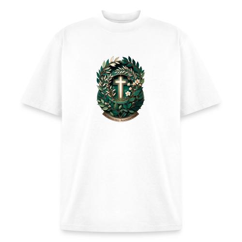 Easter Ever Green in Glory Laurel T Shirt, Gift - Heavyweight Washed Unisex T-Shirt