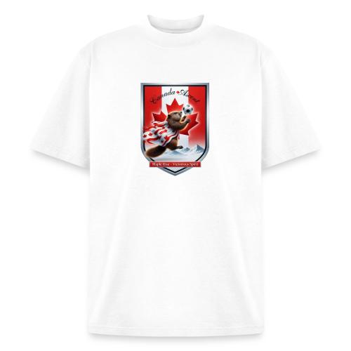 Canada Beaver Ascent T-Shirt, Canadian Pride Gift - Unisex Garment Dyed T-Shirt