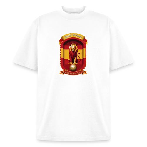 Spain Lion Victory T-Shirt, Flag Pride Crest Gift - Heavyweight Washed Unisex T-Shirt