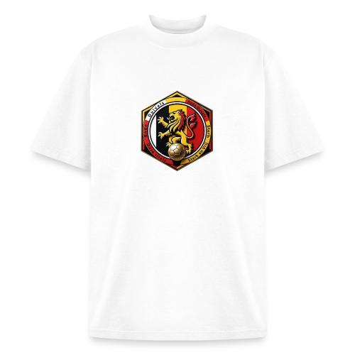 Belgium Lion Valor T-Shirt, Belgian Pride Gift - Heavyweight Washed Unisex T-Shirt