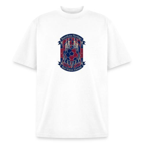 Barcelona Red Heritage T Shirt, Barsa fan Gift - Unisex Garment Dyed T-Shirt