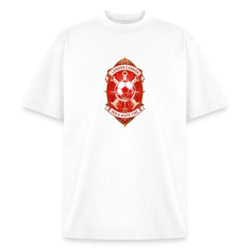 Red London Cannon T Shirt,Football City Pride Gift - Heavyweight Washed Unisex T-Shirt
