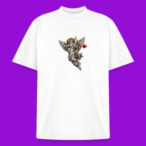 Metallic Cupid - Heavyweight Washed Unisex T-Shirt