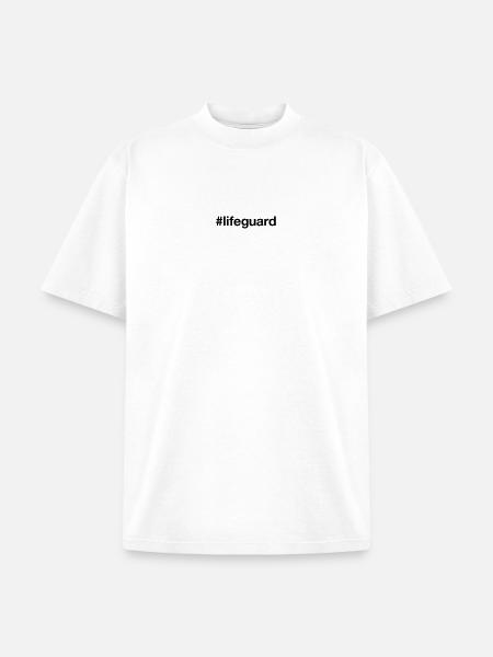 LIFEGUARD - Unisex Garment Dyed T-Shirt - white