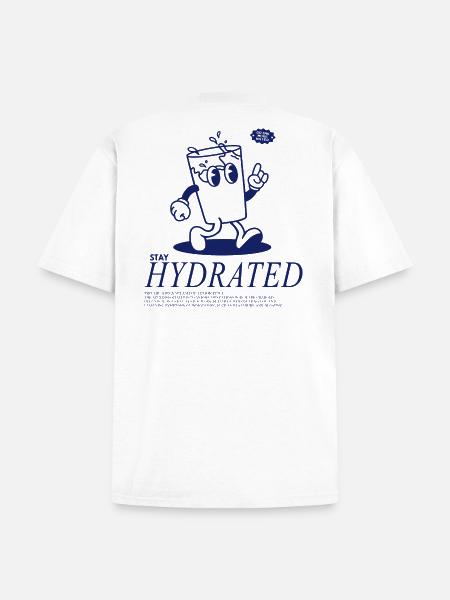 Stay Hydrated - Drink Your Water - Unisex Garment Dyed T-Shirt - white