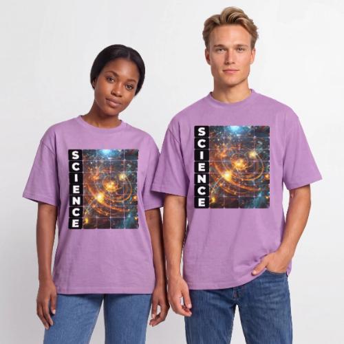 Golden Core of Science - Unisex Garment Dyed T-Shirt