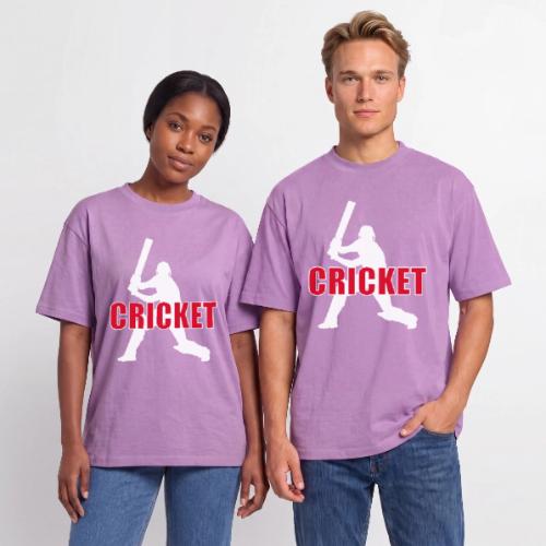 Power Play Cricket - Unisex Garment Dyed T-Shirt