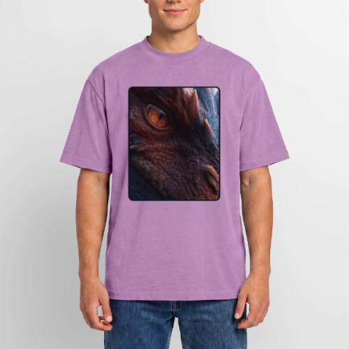Fierce Ancient Dragon Portrait Design - Unisex Garment Dyed T-Shirt
