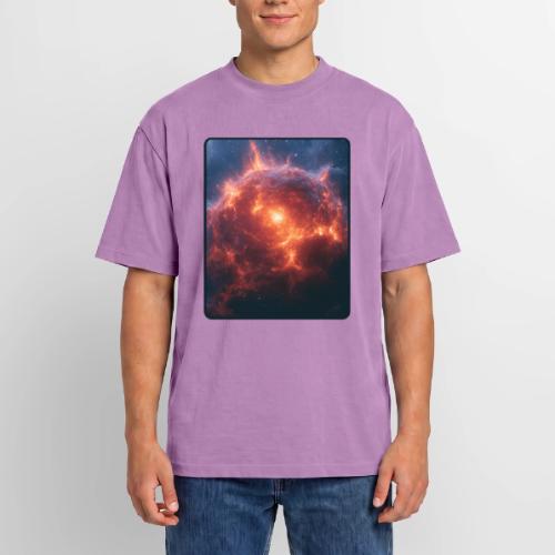 Exploding Supernova Space Art - Unisex Garment Dyed T-Shirt