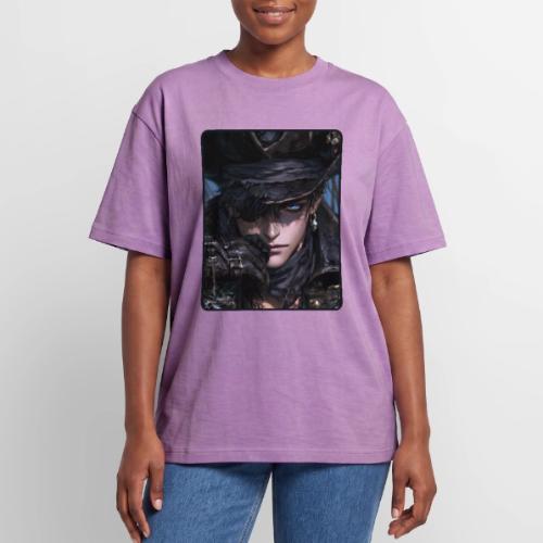 Dark Anime Pirate Warrior - Unisex Garment Dyed T-Shirt