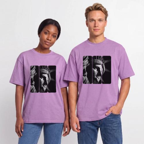 USA: Shadow of Liberty - Unisex Garment Dyed T-Shirt