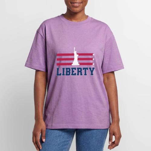 USA: Stars of Liberty - Unisex Garment Dyed T-Shirt
