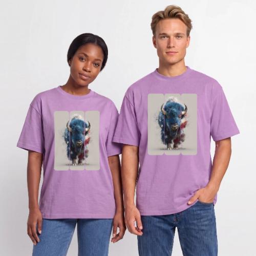 USA: Spirit of the Plains - Unisex Garment Dyed T-Shirt