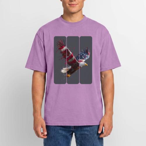 USA: Freedom in Flight - Unisex Garment Dyed T-Shirt