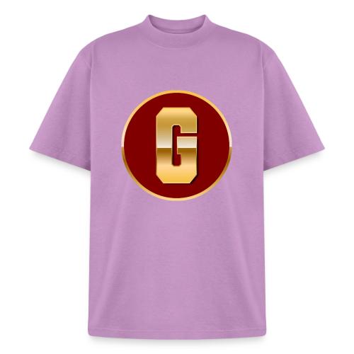Letter G – Capital Varsity Alphabet Monogram - Heavyweight Washed Unisex T-Shirt