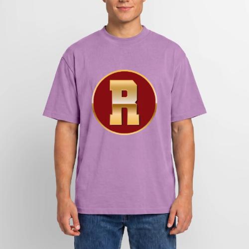 Letter R – Capital Varsity Alphabet Monogram - Unisex Garment Dyed T-Shirt