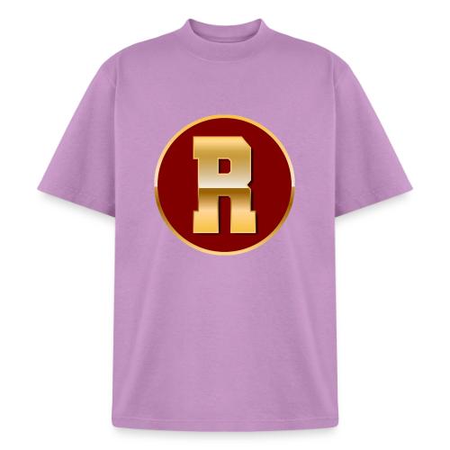 Letter R – Capital Varsity Alphabet Monogram - Heavyweight Washed Unisex T-Shirt