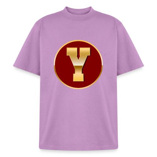Letter Y – Capital Varsity Alphabet Monogram - Heavyweight Washed Unisex T-Shirt